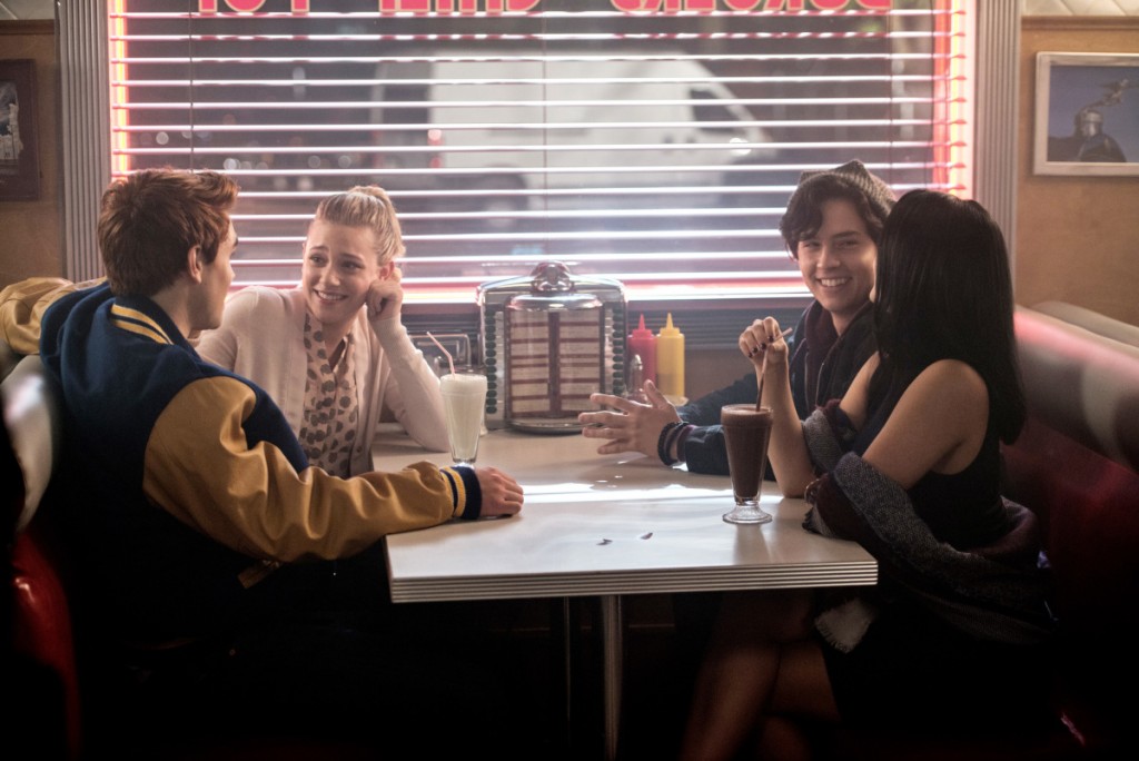 Archie, Betty, Jughead et Veronica chez Pop's 